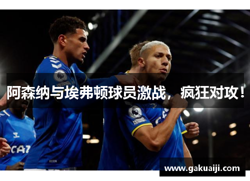 阿森纳与埃弗顿球员激战，疯狂对攻！